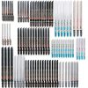 96 Pcs T Shank Jig Saw Blades Multi-Purpose Jigsaw Blade Kits Contractor Assorted HCS/HSS Replacement Set for Wood Plastic and Metal Cutting-0