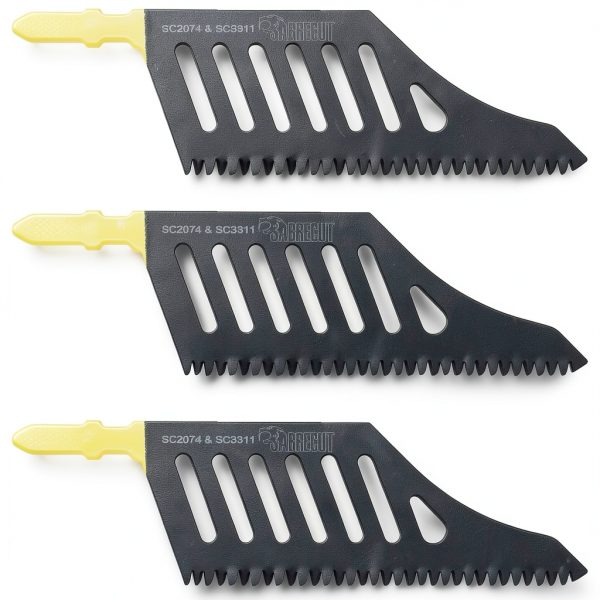 SabreCut Jigsaw Blades 3 Piece T Shank Kit DT2074 for Dewalt Bosch-1