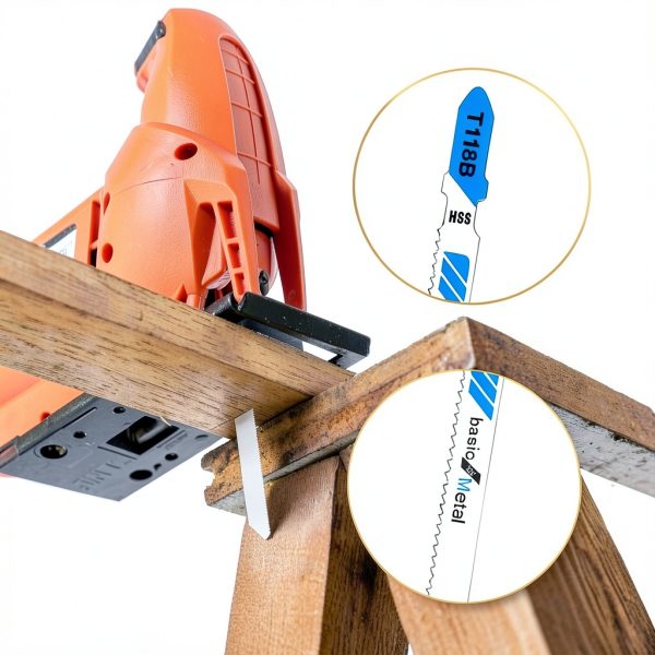Jigsaw Blades 20-piece Hariendny Jig Saw Blade Set High Speed Steel-5