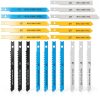 Jig Saw Blade 24PCS Set Carbon Steel U-Shank for Wood Metal Plastic-0