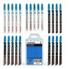 Jigsaw Blades 30-Piece AIKENSAI T-Shank Set for Wood Plastic Metal-0