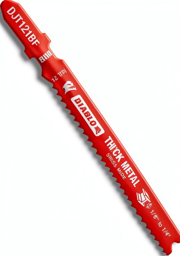 Freud Diablo 3 3 8 in 12 TPI Bi Metal Jig Saw Blades Fast Plunge-0