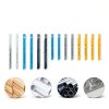 14PCS Universal Jig Saw Blade Set for Wood U-Shank Jig Saw Blade Set Assortment for Wood Plastic and Metal Cutting Jigsaw Blades Fit Vast Majority U Shank Jigsaws, 6T 8T 10T 14T 18T 24T 32T-2
