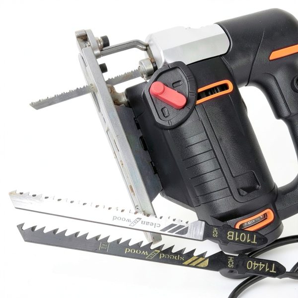 20 Pcs T Shank Jigsaw Blades, Jig Saw Blade Set, Multi-Purpose Jig Saw Blades for Wood, Pruning Plastic Metal Cutting Made with HCS/HSS, Jigsaw Blade, for Most Jig Saw Models-1