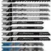 BOSCH U12BC 12-Piece U-Shank Jigsaw Blade Assorted Set Ideal for Thin-Metal Cutting and Wood Applications-0