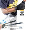 20 Pcs T Shank Jigsaw Blades, Jig Saw Blade Set, Multi-Purpose Jig Saw Blades for Wood, Pruning Plastic Metal Cutting Made with HCS/HSS, Jigsaw Blade, for Most Jig Saw Models-2
