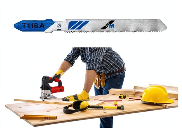TAROSE 10-Piece T118A 3 Inch 21 TPI Assorted T-Shank Jig Saw Blades Set for Cutting Metal-2
