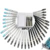 30PCS Jigsaw Blades Set, Assorted T-Shank Jig Saw Blades for Wood, Metal & Plastic Cutting(T101AO, T101B, T101BR, T118A, T118B, T144D, T244D, T111C, T127D)-5