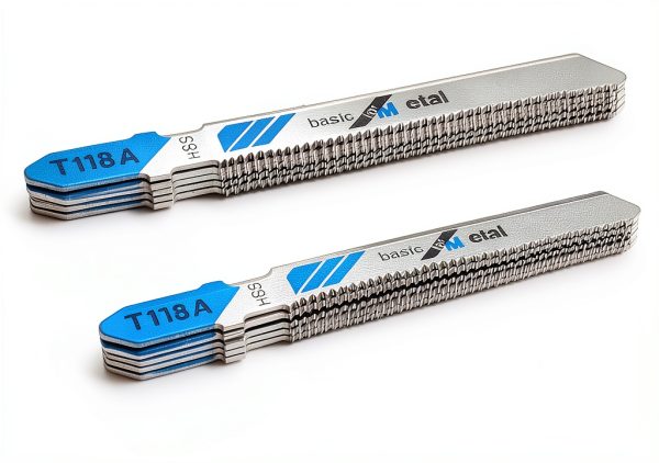 TAROSE 10-Piece T118A 3 Inch 21 TPI Assorted T-Shank Jig Saw Blades Set for Cutting Metal-1