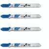 TAROSE 10-Piece T118A 3 Inch 21 TPI Assorted T-Shank Jig Saw Blades Set for Cutting Metal-0