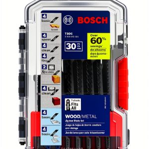 Bosch T30C 30-Pack T-Shank Jig Saw Blades for Wood and Metal-0